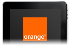 Orange iPad